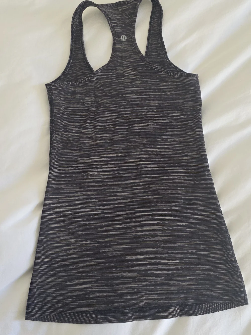 Lululemon Cool Racerback Tank Space Dye Sz 4 Yoga Pilates Workout Athleisure